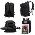 30L/50L Tactical Waterproof Backpack – 1000D Nylon Outdoor Hiking Bag - Image 4